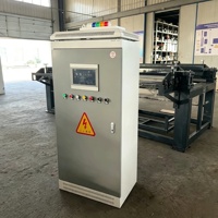 Machine CNC horizontale pour la fabrication de gabions en treillis métallique pour la protection des bords de rivière et des côtes