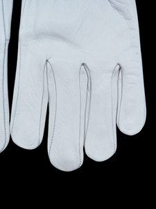 MERITORIOUS INTERNATIONAL Leather Safety <b>Gloves</b> Wrist Length <b>Thermal</b> Eco-Friendly Touchscreen Needle Detection Plain Style - Product Image 4