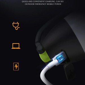 New Design 3 in 1 <b>LED</b> <b>Table</b> Lamp Flashlight 18650 Lantern USB Rechargeable Outdoor Emergency Camping <b>Light</b> Torch with Power Bank - Product Image 6