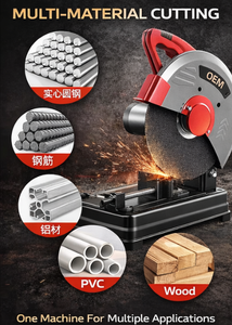 <span class=keywords><strong>Scie</strong></span> <span class=keywords><strong>circulaire</strong></span> électrique 2500W 3900 tr/min, 14 pouces, qualité DIY, <span class=keywords><strong>avec</strong></span> disque abrasif, pour la dé<span class=keywords><strong>coupe</strong></span> du métal et de l'acier, certifiée GS, pour le bois - Product Image 2