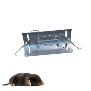 Giardino esterno umano difensore in acciaio zincato solido eco-friendly Tunnel talpa cattura trappola stato sicuro Gopher Catcher controllo - Product Image 3