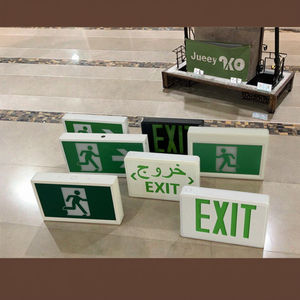 Wiederauf ladbare LED <span class=keywords><strong>Emergency</strong></span> Running Man Ausgangs schild Licht für Kanada American Market - Product Image 4