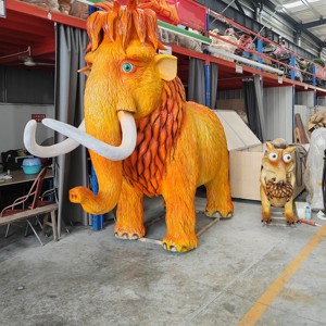 Modelo de Simulación de Animales Animatrónicos para Entretenimiento: Elefante, Flamenco, Serpiente, Cebra, Animales Salvajes con Sonidos, Voz y Movimiento - Product Image 1