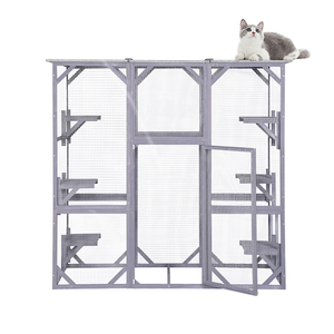 Cage <span class=keywords><strong>de</strong></span> jeu luxueuse pour animaux <span class=keywords><strong>de</strong></span> compagnie, multi-taille, stable et confortable, maisons pour animaux <span class=keywords><strong>de</strong></span> compagnie, meubles en bois pour chat, <span class=keywords><strong>maison</strong></span> <span class=keywords><strong>de</strong></span> <span class=keywords><strong>repos</strong></span> et <span class=keywords><strong>de</strong></span> sommeil - Product Image 1