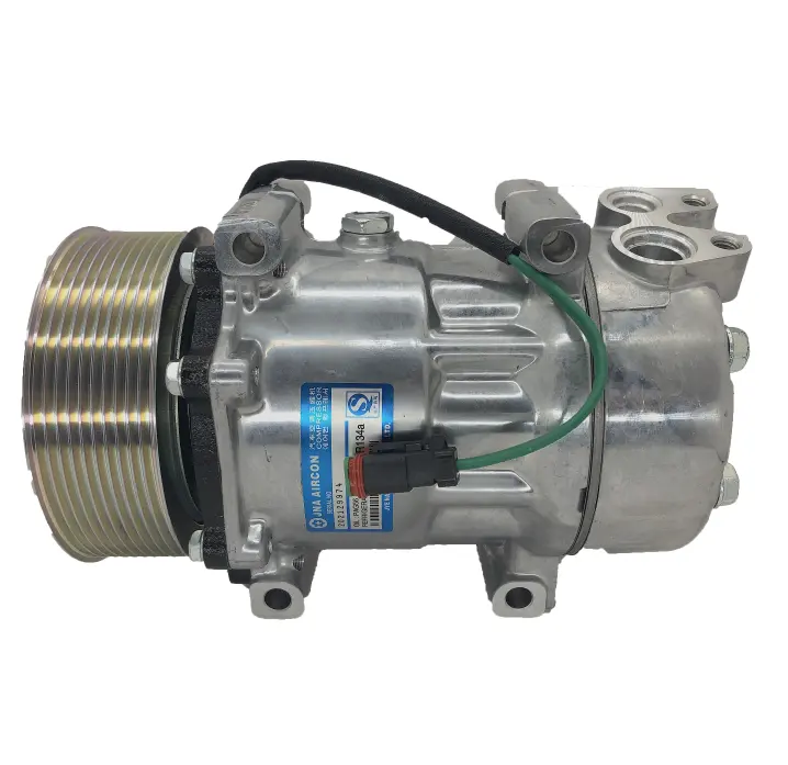 Compressore aria condizionata automatico A4415 7 h15 per Scania serie G.P.R 2008-2012 8295/8275/7275 1853081