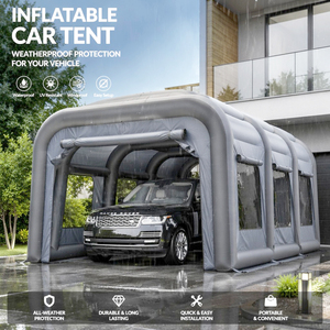 Custom Giant <b>Inflatable</b> <b>Car</b> Tent Painting Tents Portable Outside <b>Inflatable</b> <b>Car</b> Garage Tent - Product Image 2
