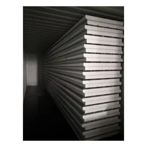 Insulation 75mm EPS Panels Wall Panels Z Lock Sandwich Panel