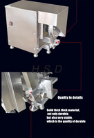 Machine à peler la noix de coco automatique en acier inoxydable de qualité commerciale / Machine à enlever la coque de la noix de coco