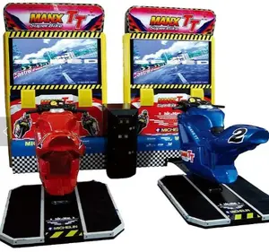 32 pollici 2 giocatori TT Motor Arcade Video Car Racing macchina per videogiochi |