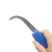 Lame en acier inoxydable incurvée de qualité Hiqh couteau multifonctionnel tranchant faucille ananas banane couteau de récolte