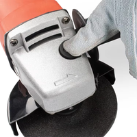 Meuleuse d'Angle Filaire Électrique Professionnelle 900W 1100W 125mm 230V 5 Pouces Pas Chère pour Usage Industriel