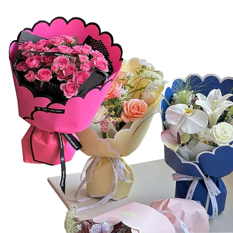 花包装紙韓国防水デザイナーバレンタインデー有名ブランド