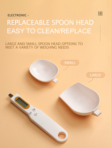 Mini báscula electrónica de cocina de cuchara doble multifunción Digital más vendida con alta precisión 0,1g apagado automático - Product Image 2