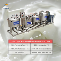 Ligne de production de pasteurisation du lait/Pasteurisation du lait et machines d'emballage