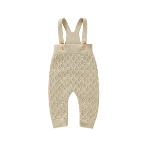 mimixiong OEKO-TEX พร้อมส่งที่กําหนดเองเด็กวัยหัดเดินทารกแรกเกิดทารกถักเสื้อผ้าแขวนเสื้อคลุมหลวมๆชุดจั๊มสูท - Product Image 4