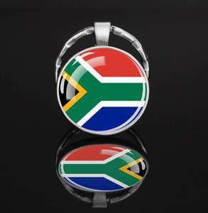 พวงกุญแจคริสตัลรูปดอกไม้ธงชาติสาธารณรัฐฟิจิ ชุดเต็ม ของที่ระลึกสำหรับนักเดินทาง - Product Image 5