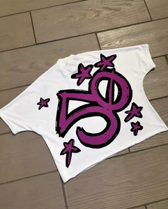 Camiseta de Alta Calidad Premium 100% Algodón, Personalizada con Estampado Animal, Transpirable, de Corte Holgado, Manga Corta para Hombre - Product Image 3