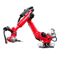 Bras robotique HongYi Sculpture en marbre 3D Routeur CNC 7 axes Gravure sur granit Sculpture sur pierre Machine robotique à vendre