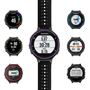 <span class=keywords><strong>Bracelet</strong></span> de sport en silicone respirant à deux couleurs en gros pour Garmin <span class=keywords><strong>Forerunner</strong></span> 235/<span class=keywords><strong>220</strong></span>/230/620/630/735XT, <span class=keywords><strong>bracelet</strong></span> de montre souple - Product Image 4
