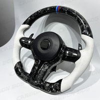 Volant Sport en Fibre de Carbone Forgée Pour BMW F80 F82 F10 F12 F13 F15 F16 F20 F22 F30 F31 F32 F33 F36 M3 M4 E90 E92 E93