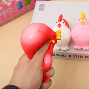 Best Seller New Flour Rooster <b>Squishy</b> Toy Stress Relief Fidget Ball Anti Stress Decompression Toy for Kids - Product Image 5