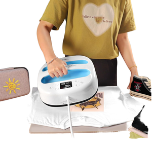<span class=keywords><strong>Mini</strong></span> macchina pressa a caldo t-shirt portatile trasferimento manuale DTF sublimazione t-shirt stampa nuove macchine termiche per t-shirt - Product Image 1