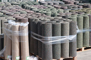 Utilisation commerciale et domestique, rouleau de <span class=keywords><strong>mousse</strong></span> acoustique en caoutchouc de 3 mm à 20 mm, tapis de réduction du bruit avec absorption des chocs pour application en salle de sport - Product Image 5