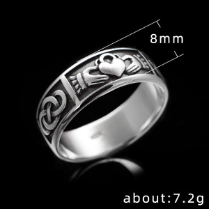 Anello alla Moda a Forma di Cuore, Design Minimalista ed Elegante, Gioiello da Indossare Quotidianamente per Donne - Product Image 3