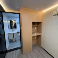 Cabines modulaires modernes chinoises en acier, type capsule, pour camping, bureau, villa, hôtel, appartement