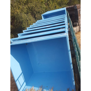 Toptan üretici JSUN özel FRP/GRP fiberglas yeşim levrek balık Koi gölet görüntüleme pencere filtrasyon odası el yatıyordu kalıplama - Product Image 4