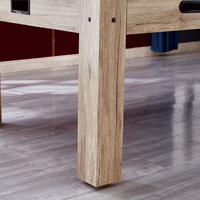 Table de billard multifonction 4-en-1 de 8 pieds en MDF avec plateau de ping-pong et plateau de repas – Vente en gros