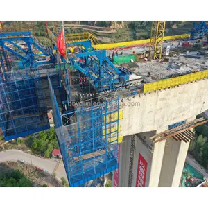 Form Traveler para la construcción en voladizo de puentes de viga de caja de posttensión de largo alcance