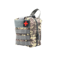 Trousse de premiers soins de survie JCMED en camouflage blanc pour l'extérieur, avec fournitures médicales d'urgence essentielles