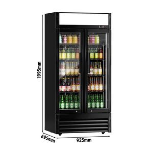 ตู้แช่เครื่องดื่ม GGM Gastro - 630 ลิตร - พร้อมประตูกระจก 2 บาน และจอแสดงผลโฆษณา - Product Image 2