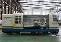 Tour CNC horizontal robuste CK6180F à grand alésage de broche
