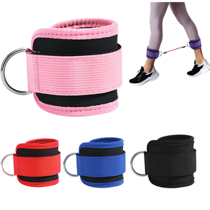 Accessoires de gym : Sangle de cheville, anneau de pied, boucle de pied, corde de traction pour entraînement de la force des jambes et équipement de fitness - Product Image 1