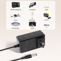 Adaptador de Corriente CA/CC de 12V, Adaptador de Alimentación Conmutada de 5V, 6V, 9V, 12V, 15V, 18V, 24V, 0.5A, 1A, 1.5A, 2A, 2.5A, 3A, Adaptador de Alimentación Conmutada de 12v 2a