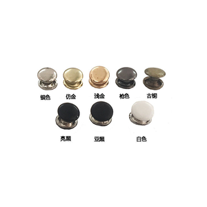 Clous tubulaires métalliques à double capuchon avec pince à poinçonner et kit d'outils <span class=keywords><strong>de</strong></span> fixation pour rivets en cuir - Product Image 6
