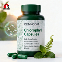 KANION Chlorophylle en capsules rigides, complément alimentaire à base de plantes, fabriqué selon les normes GMP pour le soutien quotidien au bien-être des adultes