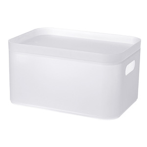 Desktop Storage <b>Box</b> Cosmetic Organizer With Lid Stackable Compartmentalized <b>Makeup</b> Storage Container For Beauty Products - Product Image 5