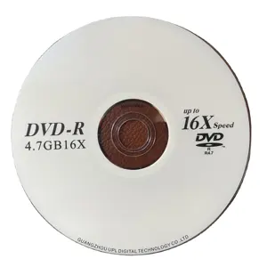 Wholesale low defective rate nkjet printable blank disc media princo dvdr manufactures