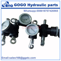 Tensiomètre hydraulique à pointeur pour câbles, fibres optiques et fils – Mesure de tension hydraulique 1T-10T