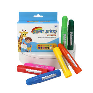 Ensemble de crayons de bain non toxiques, personnalisable, crayons de bain 12 couleurs, faciles à nettoyer, crayons lavables pour enfants - Product Image 1