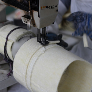 Tùy chỉnh nhiệt độ cao không dệt Nomex/Aramid nhựa đường nhà máy Túi lọc bụi Collector - Product Image 6