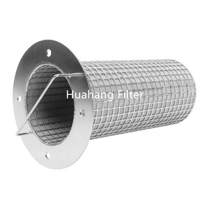 Filtro de Aire Sinterizado de Fibra Metálica de Alta Temperatura, Resistente a la Corrosión, Filtro de 1-100 Micras con Mango - Product Image 4