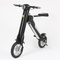 Trottinette électrique XFY Mini à 2 roues, 12 pouces, en alliage d'aluminium, avec siège, 36V 350W 12Ah, pliable, pour adultes, pour les trajets en ville, frein à disque, 120 kg