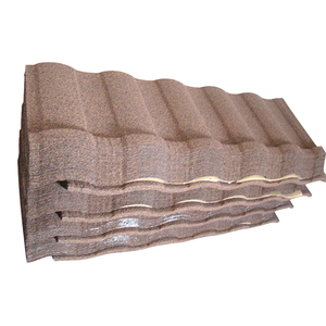 Bonne vente Tuiles en béton Acier galvanisé Pierre arc-en-ciel <span class=keywords><strong>Tuile</strong></span> de toiture en acier enduit - Product Image 1