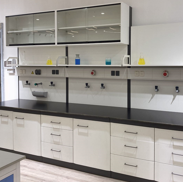 Steel Test Laboratory Table Bench Lab Work Bench School Lab Furniture for School or University