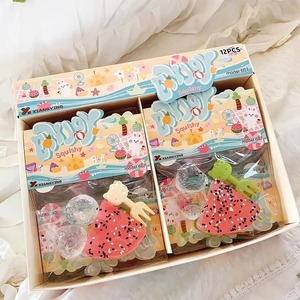 Nouveaux jouets à presser en gros, motif pastèque et fraise d'été, jouets de décompression, 12 pièces par boîte, en plastique super doux, jouets anti-stress unisexes - Product Image 2