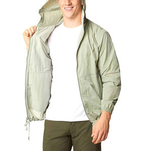 Veste coupe-vent confortable pour homme, design personnalisé, course en plein air, grande taille, polyester doux, imperméable à l'eau - Product Image 3